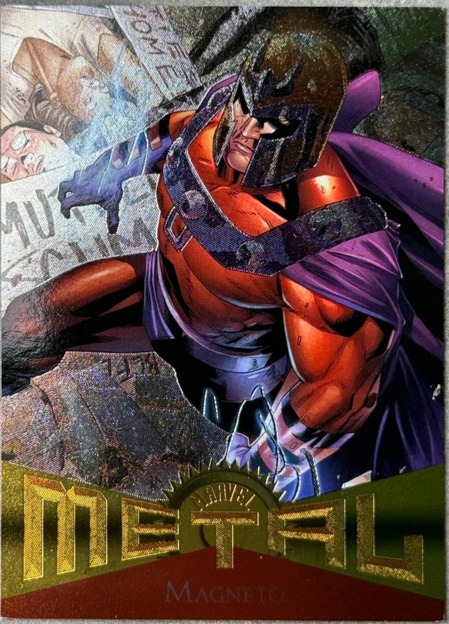 Magneto #36 Marvel 2013 Fleer Retro Metal