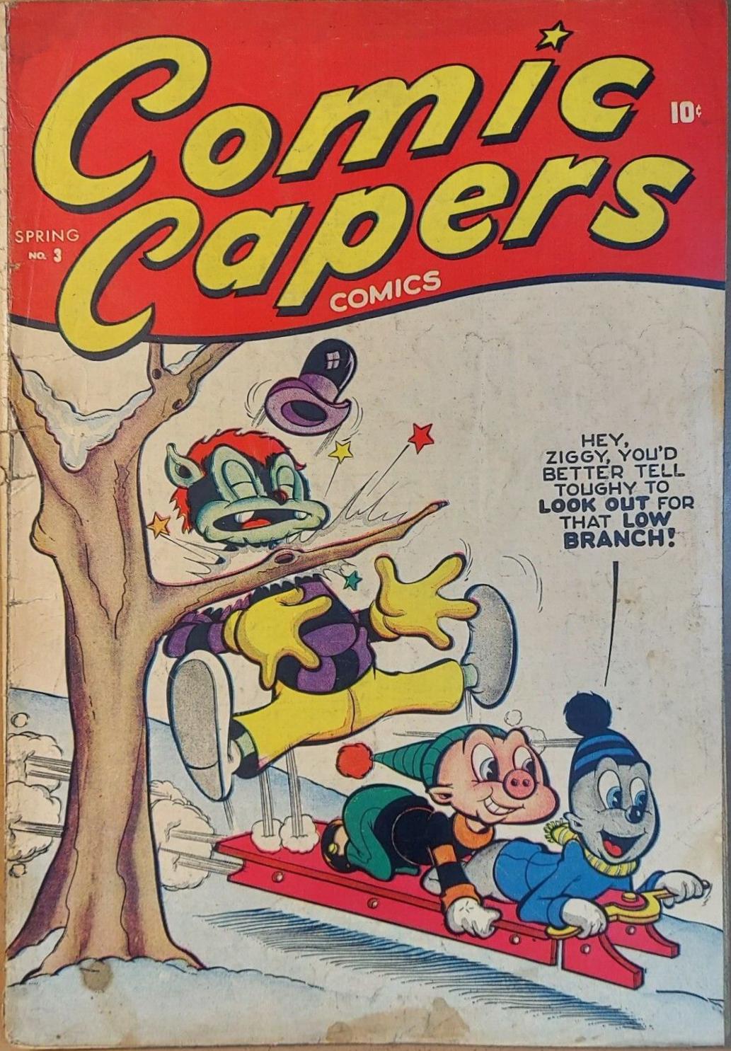 Comic Capers #3 (1945) Comic Books Comic Capers