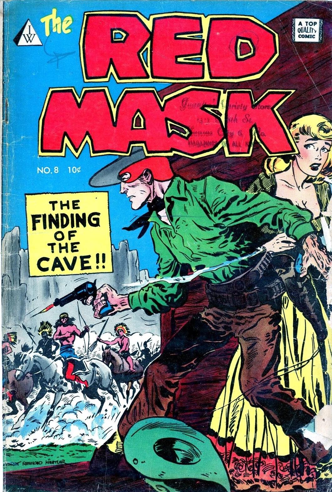 Red Mask #8 (1958) Comic Books Red Mask