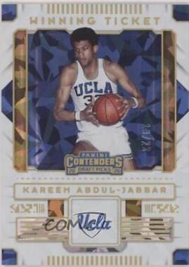 Kareem Abdul-Jabbar [Cracked Ice] #29 Basketball Cards 2020 Panini Contenders Draft Picks Winning Tickets