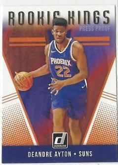 Deandre Ayton [Press Proof] #27 Basketball Cards 2018 Panini Donruss Rookie Kings