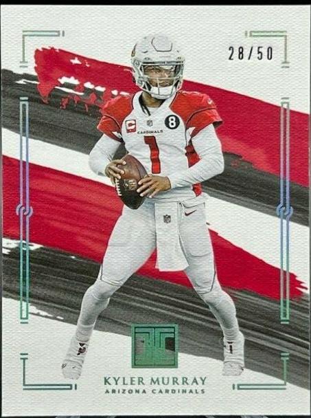 Kyler Murray [Silver] #1 Football Cards 2021 Panini Impeccable