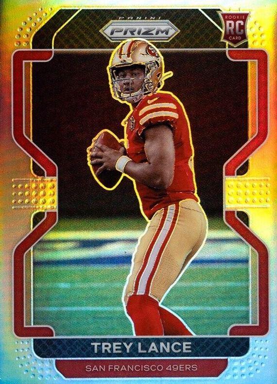 High quality 49ers Trey Lance RC Prizm PSA 10