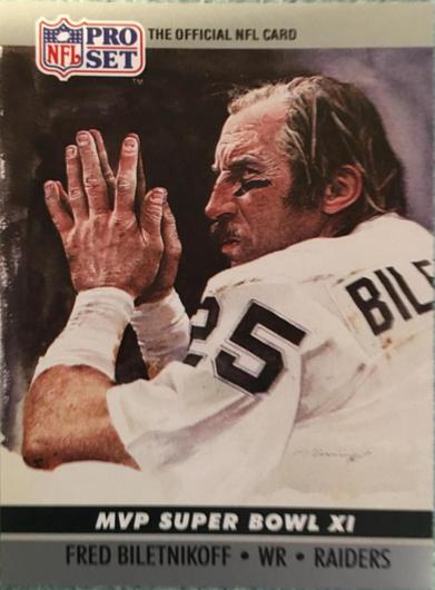 Fred Biletnikoff #11 Cover Art