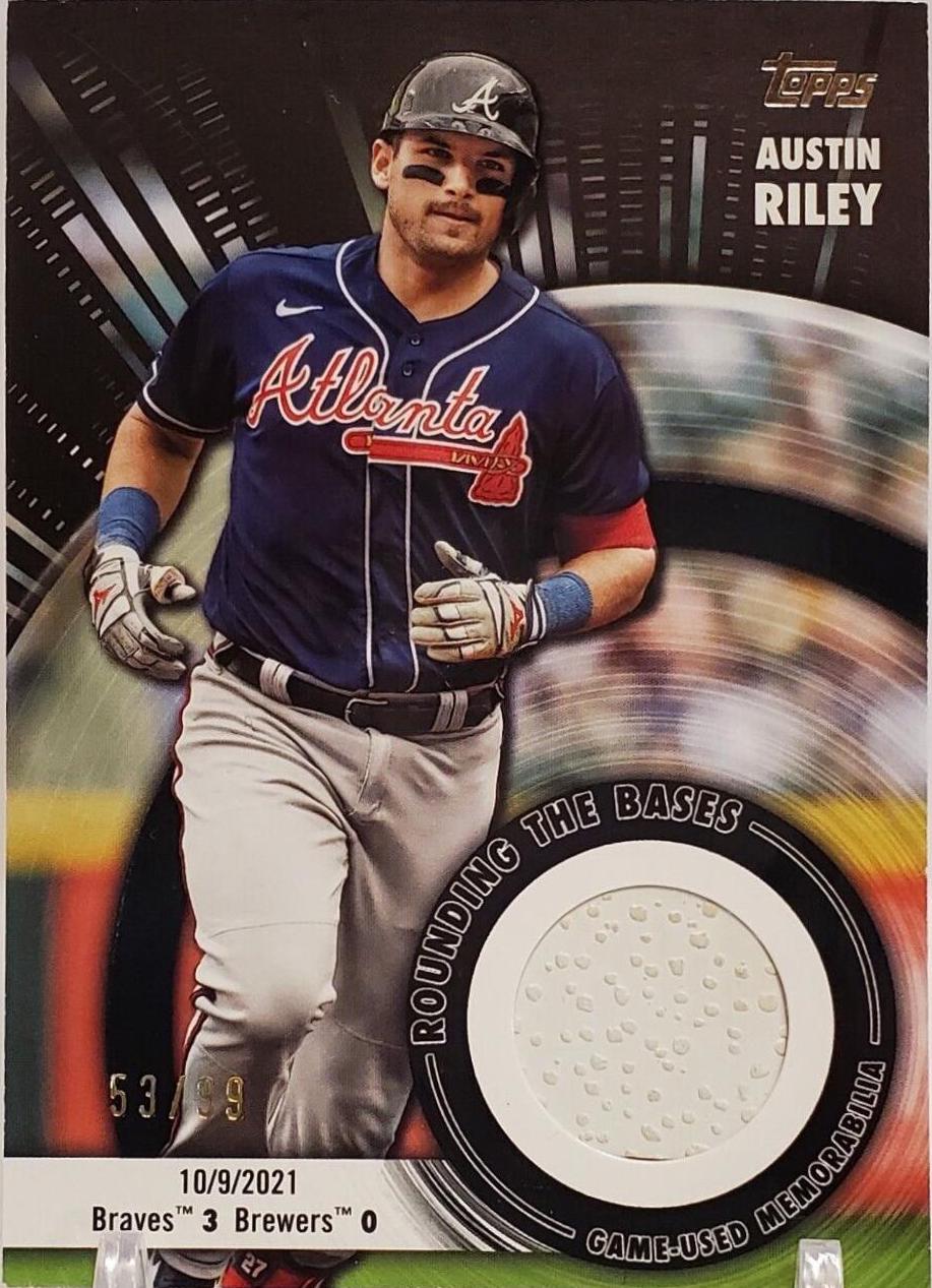 Austin Riley [Black] #RTB-ARI Prices | 2024 Topps Rounding the Bases ...