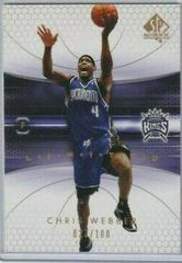 Chris Webber #73 Basketball Cards 2004 SP Authentic Prices