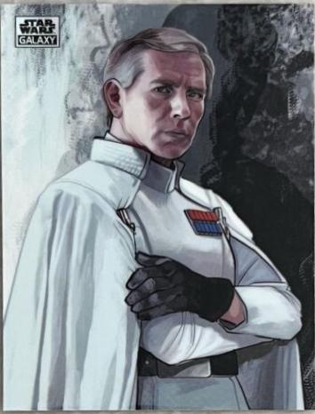 Director Krennic #GE-6 Star Wars 2024 Topps Chrome Galaxy Galactic Empire Art