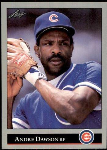 Andre Dawson #183 Baseball Cards 1992 Leaf