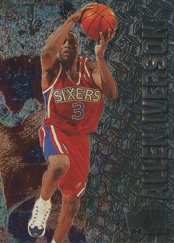 Allen Iverson E-X Rookie Card hot Rare Mint