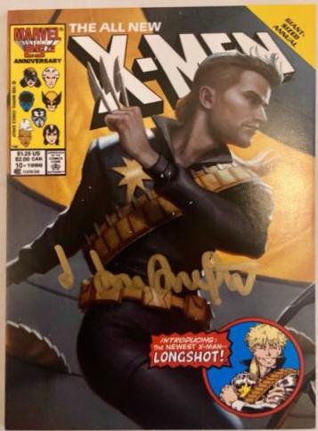 Longshot [Variant Cover Auto] #17 Marvel 2022 Masterpieces