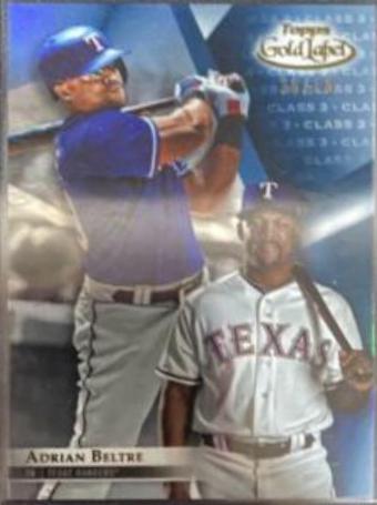 Adrian Beltre [Class 3 Blue] #93 Baseball Cards 2018 Topps Gold Label