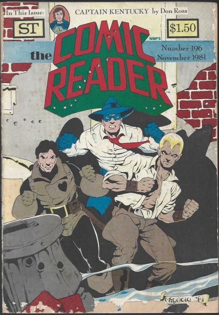 Comic Reader #196 (1981) Comic Books Comic Reader