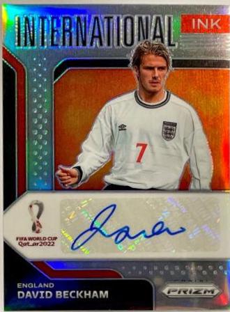 David Beckham [Silver Prizm] Prices | 2022 Panini Prizm World Cup 