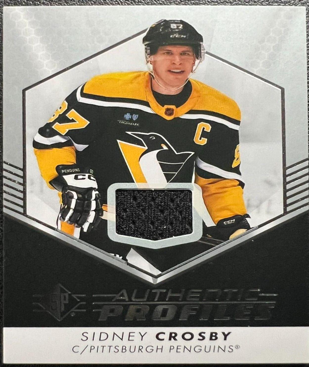 Sidney crosby jersey card online