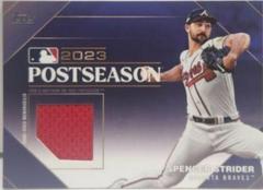 Spencer Strider #PPR-SS Baseball Cards 2024 Topps Postseason Performance Relic Prices