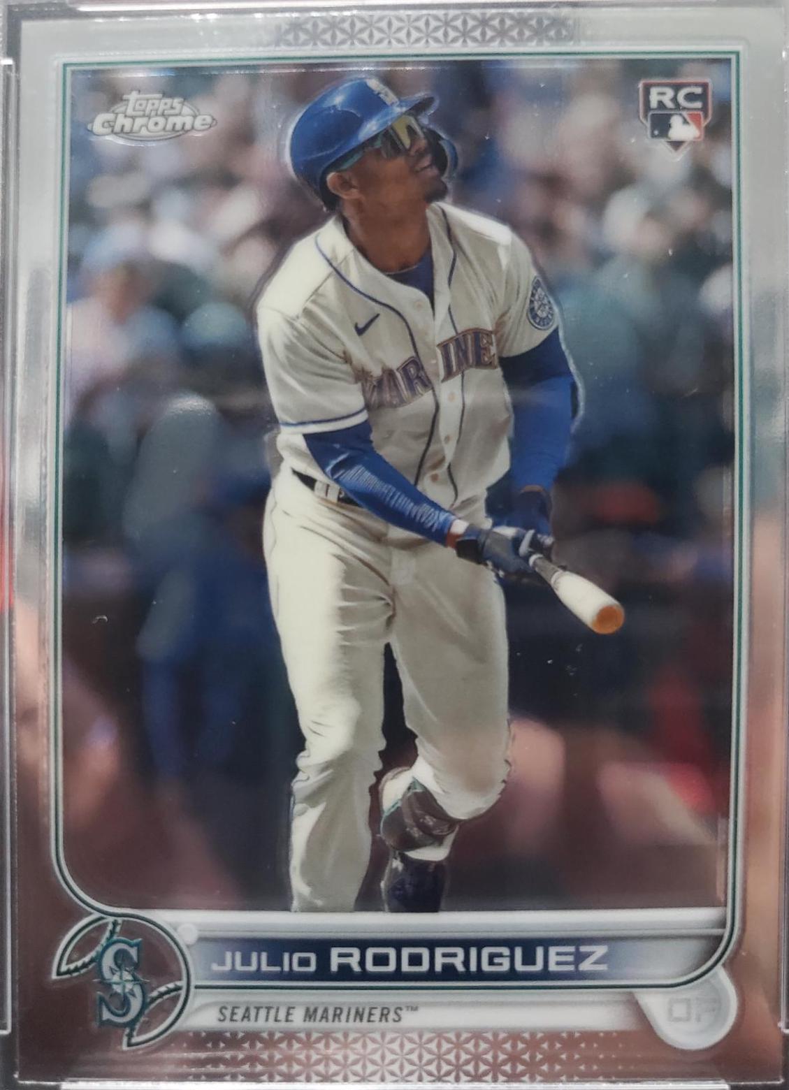 Outlet Julio Rodriguez 2022 Topps Chrome 9 Mint Update Series Rookie Debut #USC165