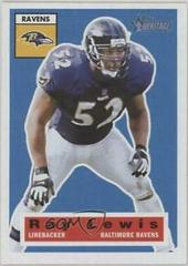 Ray Lewis #1 Football Cards 2001 Topps Heritage Prices