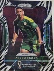 Abdou Diallo [Choice Zebra] #251 Soccer Cards 2022 Panini Prizm World Cup Prices