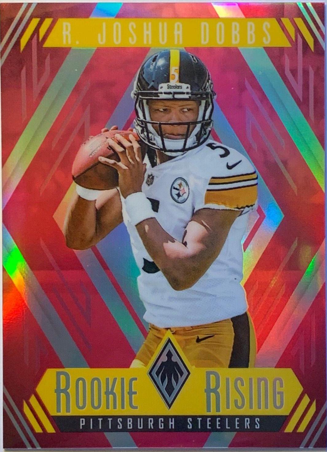 R. Joshua Dobbs [Pink] #RR-14 Football Cards 2017 Panini Phoenix Rookie Rising