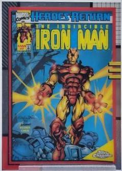 Iron Man 2 #MN-1 Marvel 2024 Topps Chrome 90s