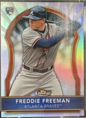 Freddie Freeman [Refractor] #72 Baseball Cards 2011 Finest Prices