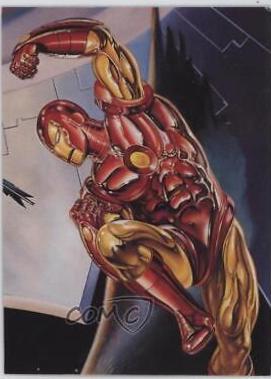 Iron Man #I-3 1995 Fleer DC vs Marvel Impact