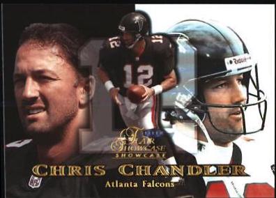 Chris Chandler #106 Football Cards 1999 Flair Showcase