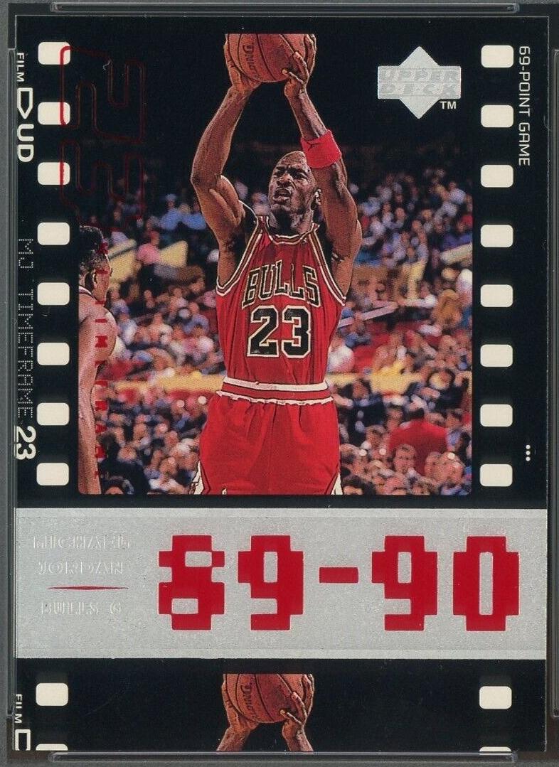 Michael Jordan #34 Basketball Cards 1998 Upper Deck MJ Living Legend