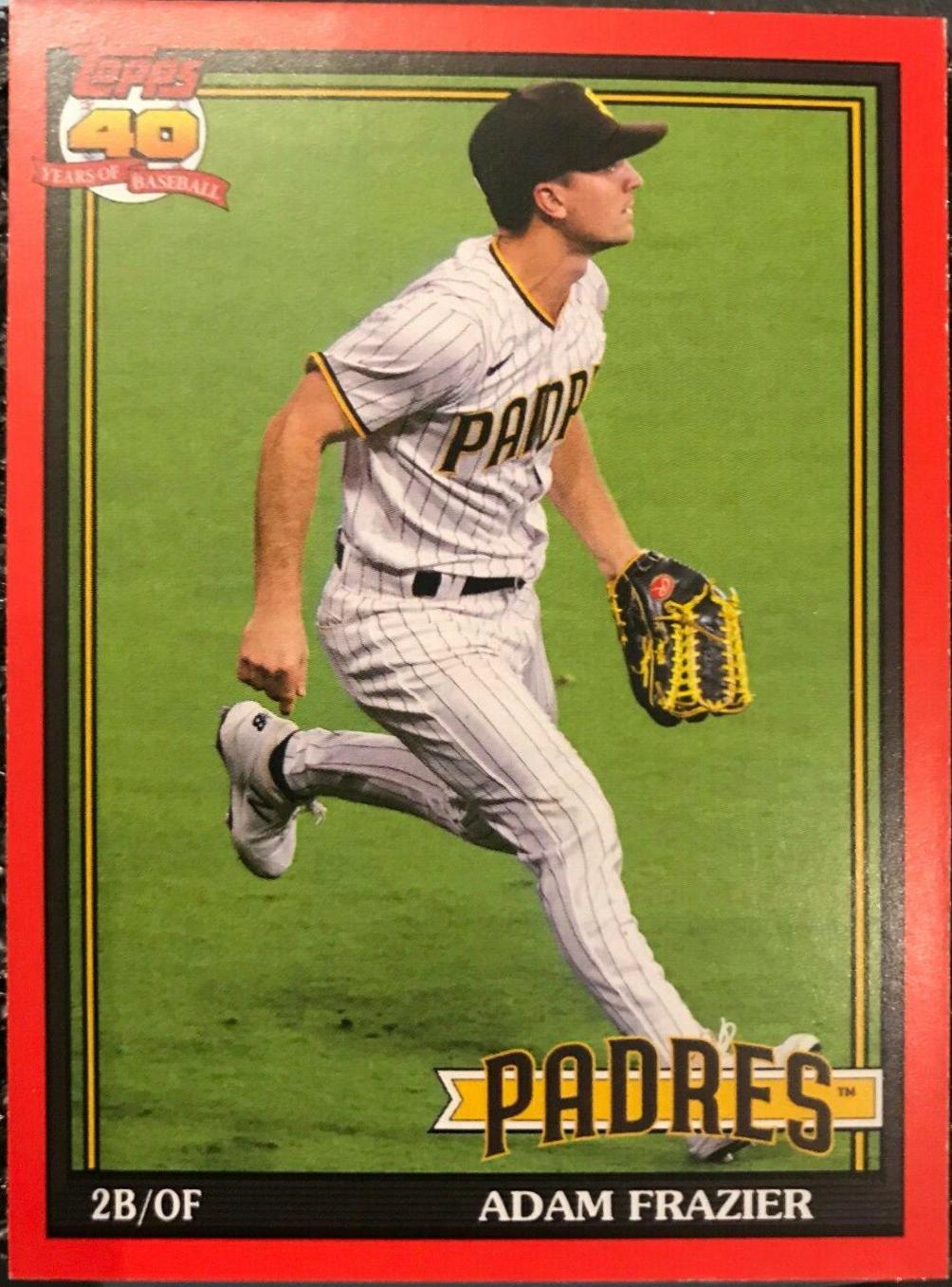 Adam Frazier [Red] #197 Baseball Cards 2021 Topps Archives