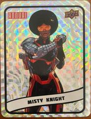 Misty Knight #B17 Marvel 2023 Upper Deck Annual Backscatters Prices