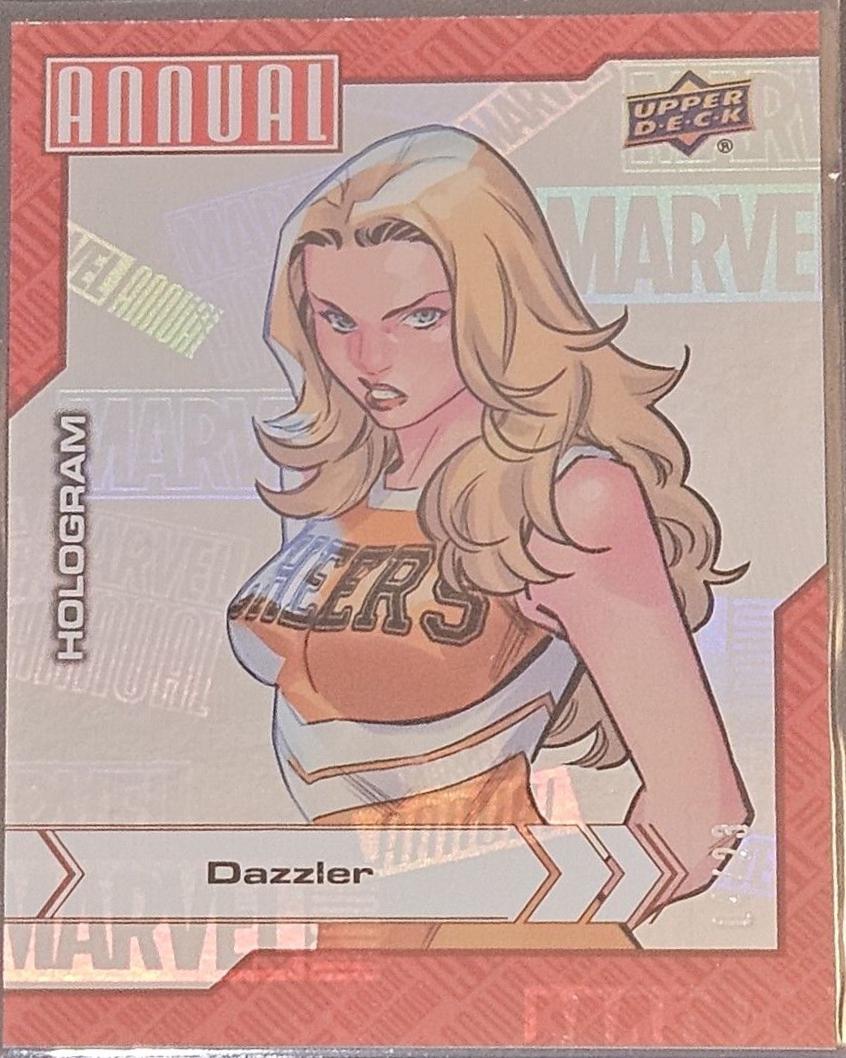 Dazzler [Hologram] #22 Marvel 2022 Upper Deck Annual