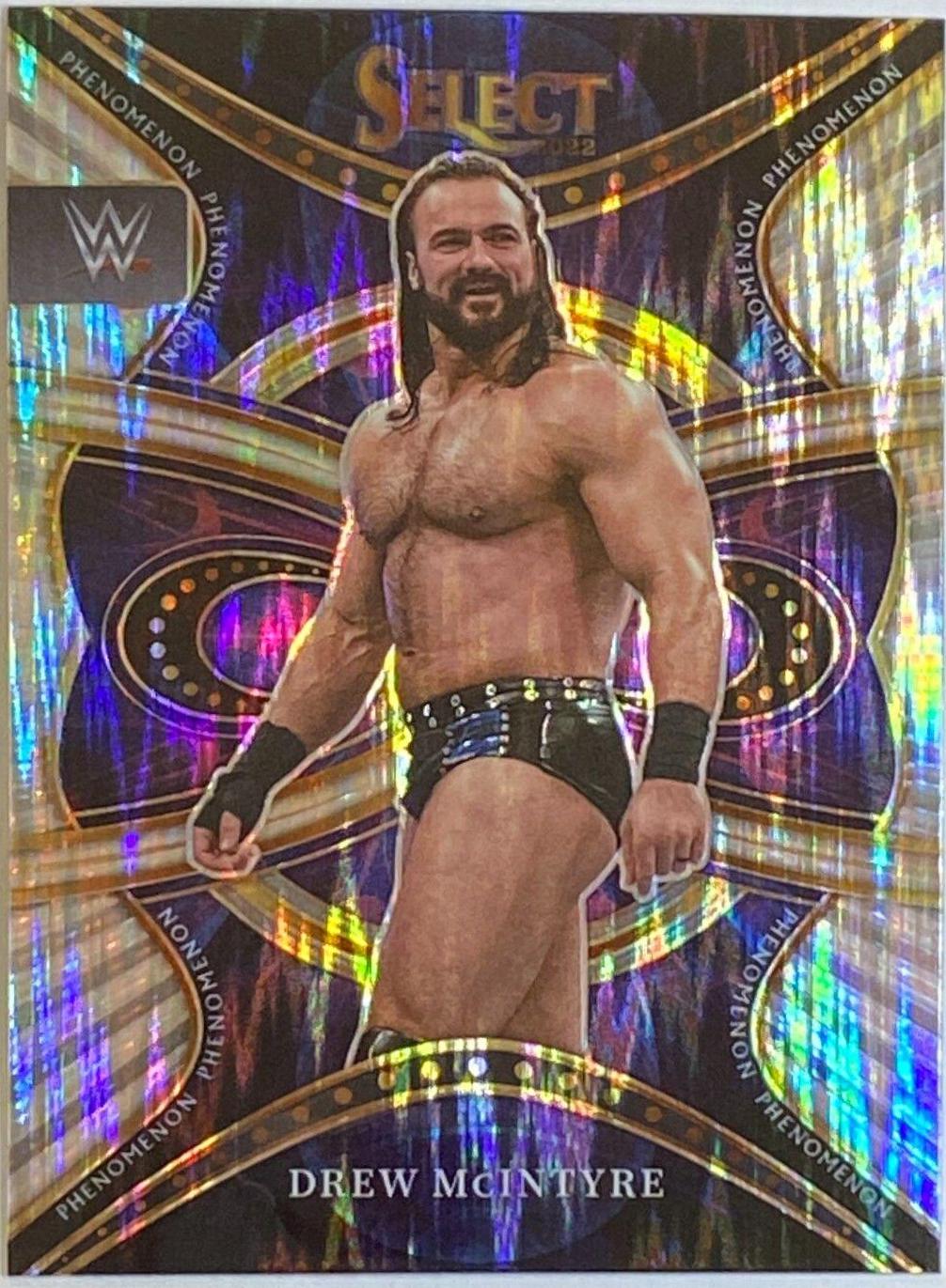 Drew McIntyre [Silver Prizm] #19 Wrestling Cards 2022 Panini Select WWE Phenomenon