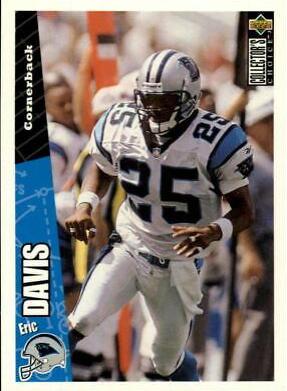 Eric Davis #U174 Football Cards 1996 Collector's Choice Update