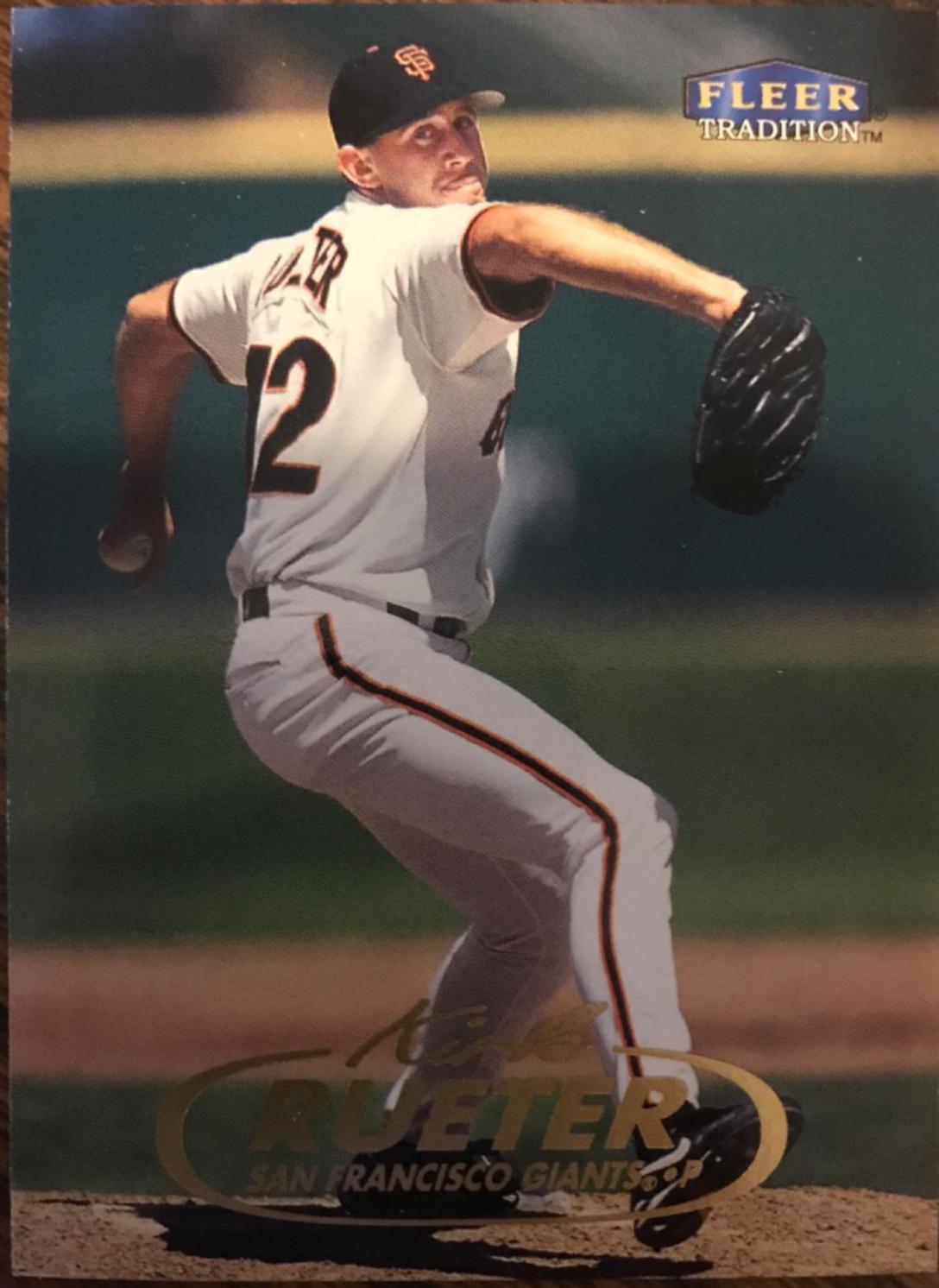 Kirk Rueter #28 Baseball Cards 1998 Fleer