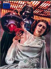 Darth Vader and Princess Leia [Blue Refractor] #2 Star Wars 2024 Topps Chrome Galaxy Prices