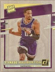 2020-21 Clearly Donruss Tyrese Haliburton *GOLD* Rated Rookie #75 Kings offers