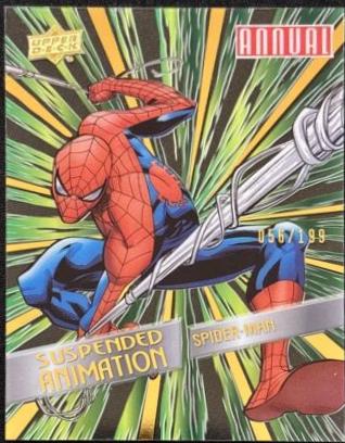 Spider-Man #41 Marvel 2023 Upper Deck Annual Suspended Animation