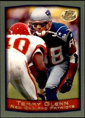 Terry Glenn [Collection] #117 Football Cards 1999 Topps