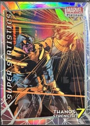 Thanos [Rainbow] #SS15 Marvel 2023 Upper Deck Platinum Super Statistics