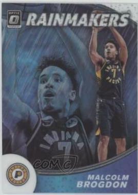 Malcolm Brogdon #6 Basketball Cards 2019 Panini Donruss Optic Rainmakers