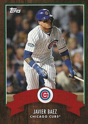 Javier Baez #4 Baseball Cards 2018 Topps Advent Calendar