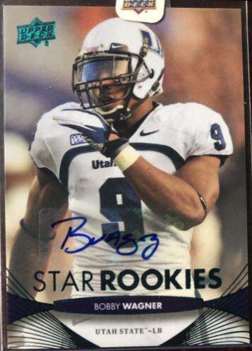 Bobby Wagner [Autograph] #101 Football Cards 2012 Upper Deck