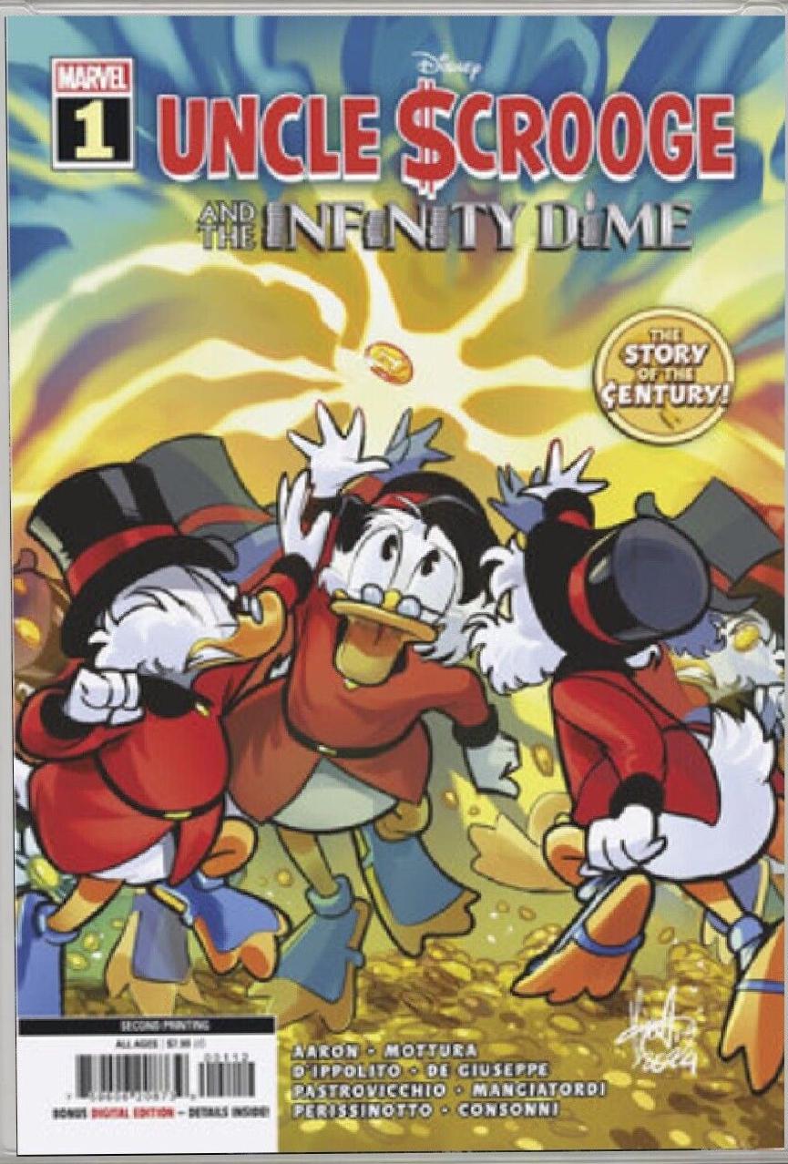 Uncle Scrooge and the Infinity Dime [Andolfo] #1 (2024) Comic Books Uncle Scrooge and the Infinity Dime