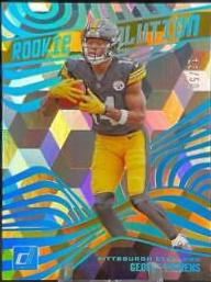 George Pickens [Cubic] #REV-22 Football Cards 2022 Panini Donruss Rookie Revolution