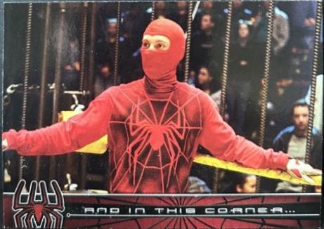 And in This Corner... #30 Marvel 2002 Topps Spider-Man Movie