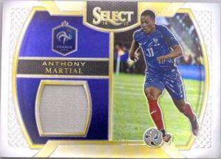 Anthony Martial #M-AM Soccer Cards 2016 Panini Select Memorabilia