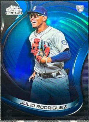 2022 Topps Chrome Black cheapest Julio Rodriguez Rookie Card # 10