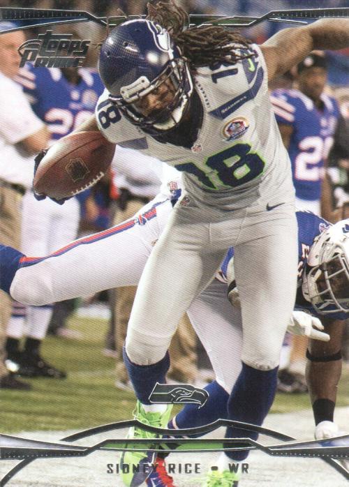 Sidney Rice #41 Football Cards 2013 Topps Prime