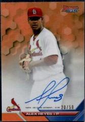 Alex Reyes [Orange Refractor] #B16-AR Baseball Cards 2016 Bowman's Best of 2016 Autograph Prices