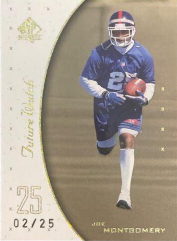 Joe Montgomery [Excitement Gold] #124 Football Cards 1999 SP Authentic